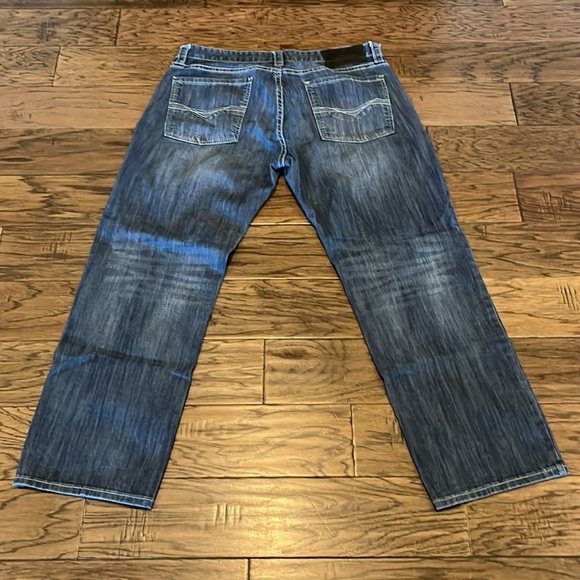 Rock & Roll Denim Revolver Straight Slim Size 36 x 30 - Picture 2 of 16